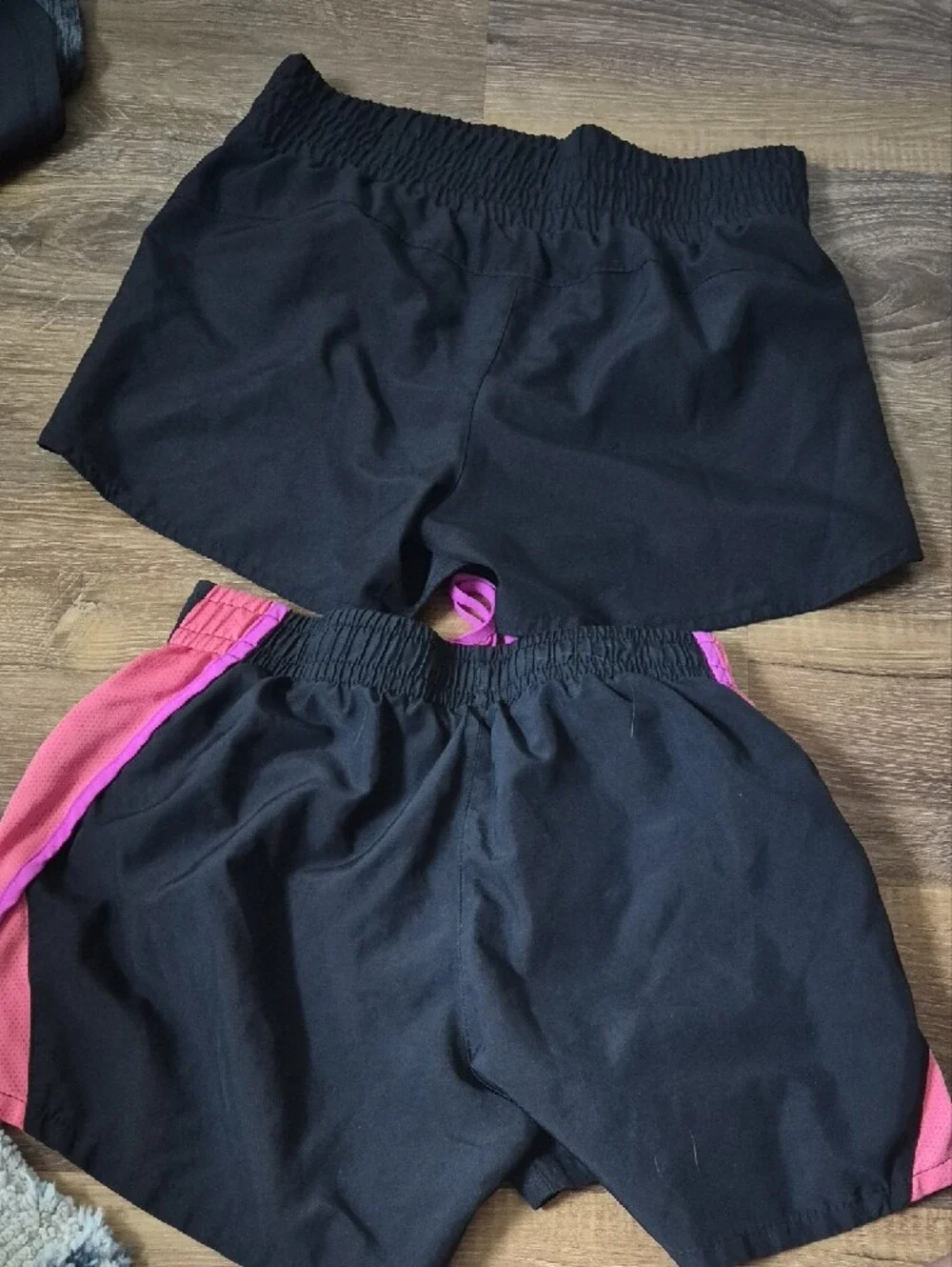 LOT OF 4 Girls Athletic Shorts Adidas Nike 90 Degree Old Navy Large 12 14